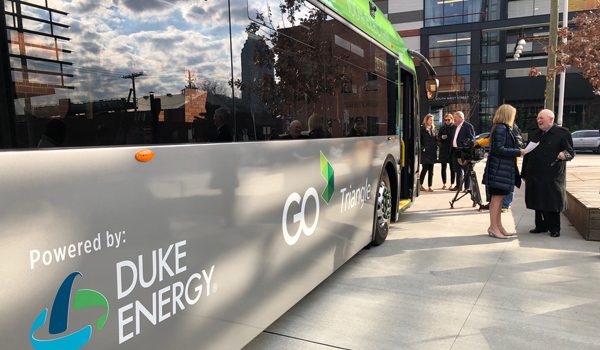 GoTriangle debuts Triangle’s First Regional Electric Buses